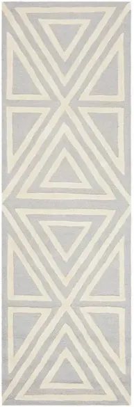 Lane Kid's Area Rug in Blue & Ivory by Safavieh