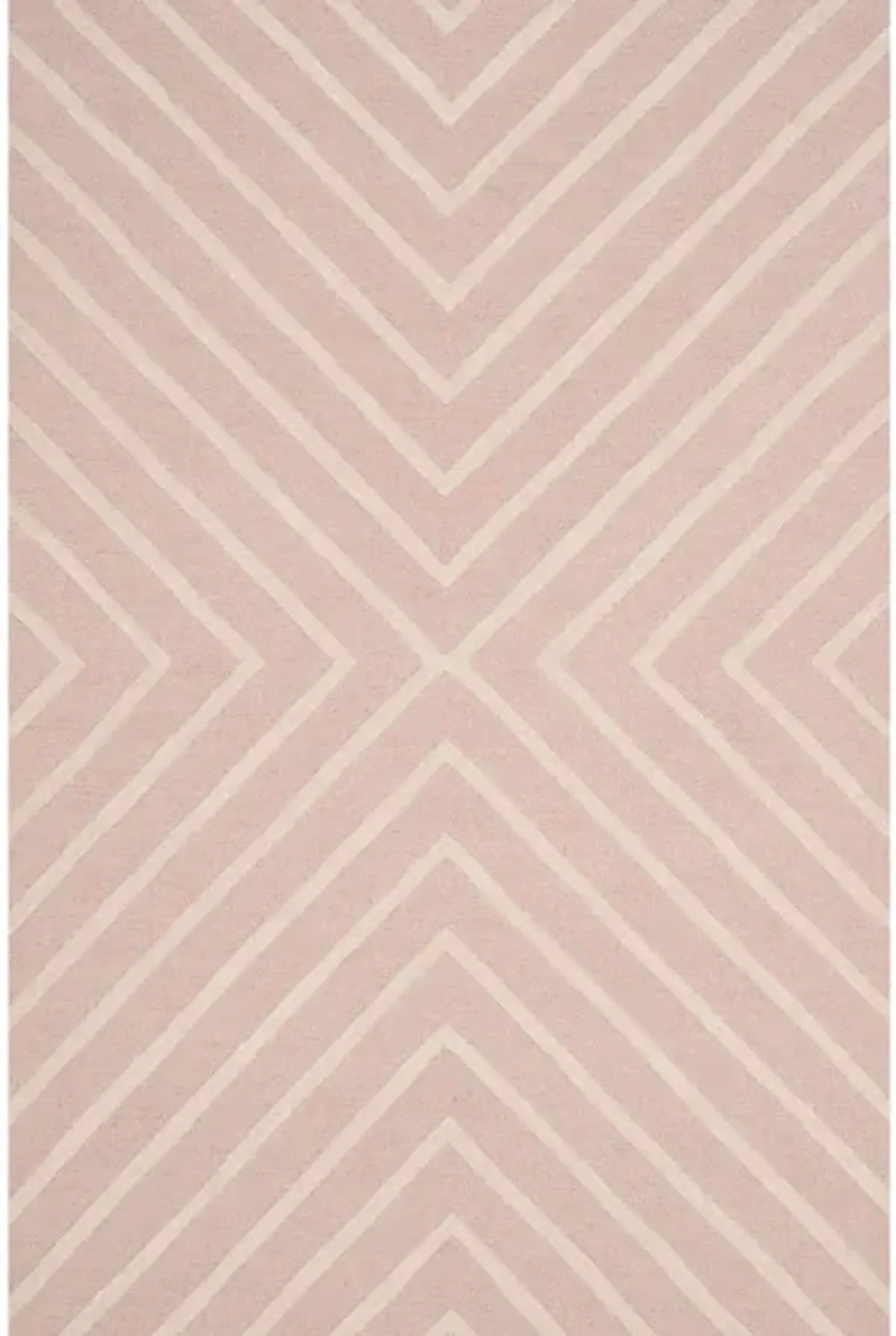 Kerr Kid's Area Rug in Pink by Safavieh