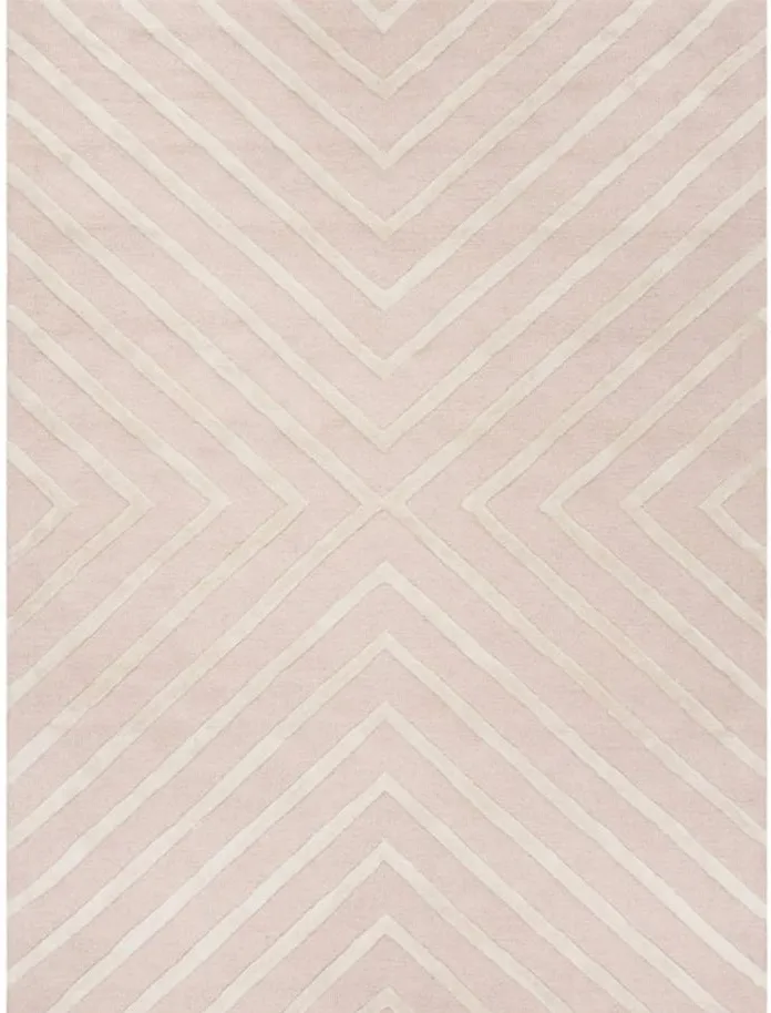 Kerr Kid's Area Rug in Pink by Safavieh