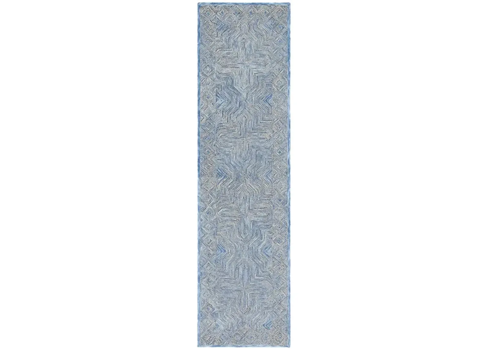 Schneeweiss Runner Rug in Blue by Safavieh