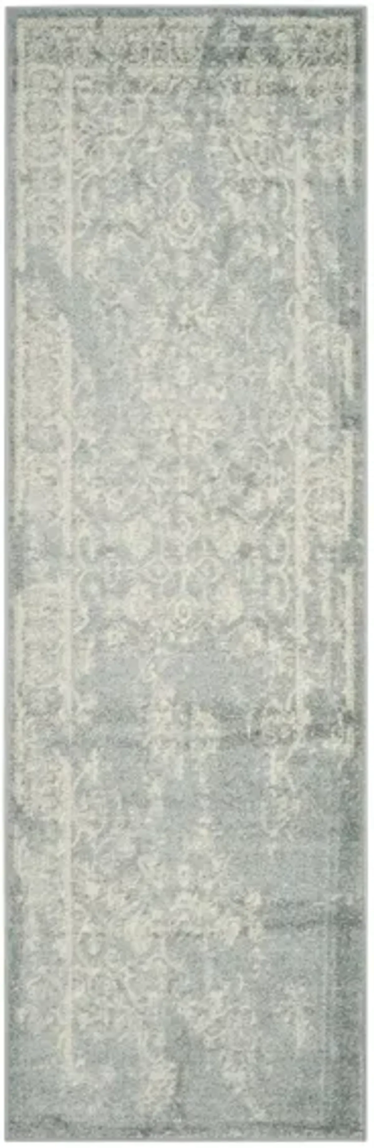 Adirondack Runner Rug in Slate/Ivory by Safavieh