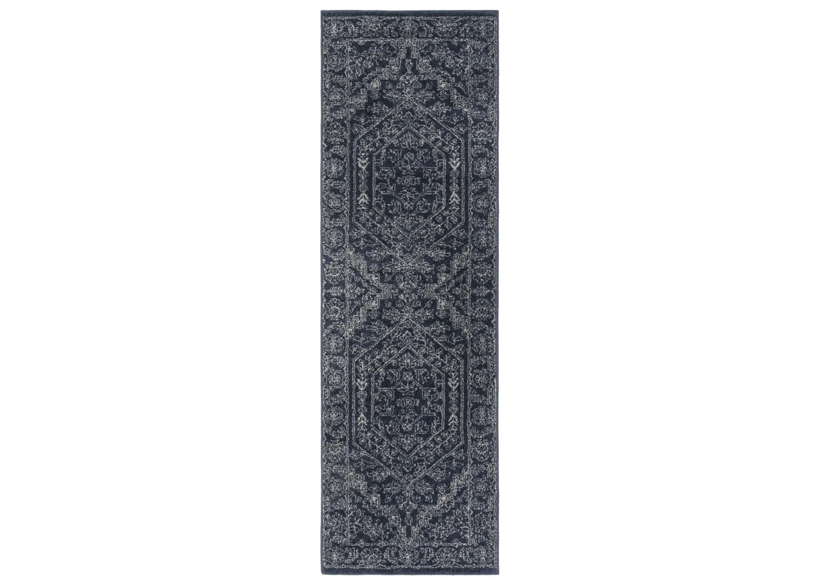 Adirondack Runner Rug in Navy/Ivory by Safavieh