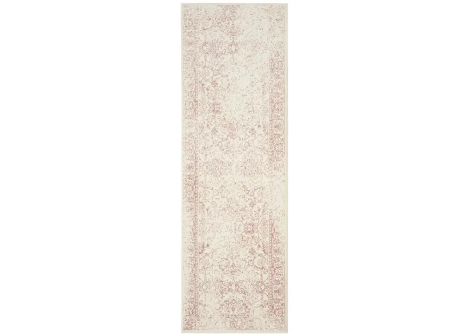 Adirondack Runner Rug in Ivory/Rose by Safavieh