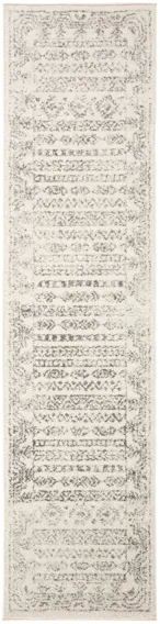 Tulum Runner Rug in Ivory/Gray by Safavieh