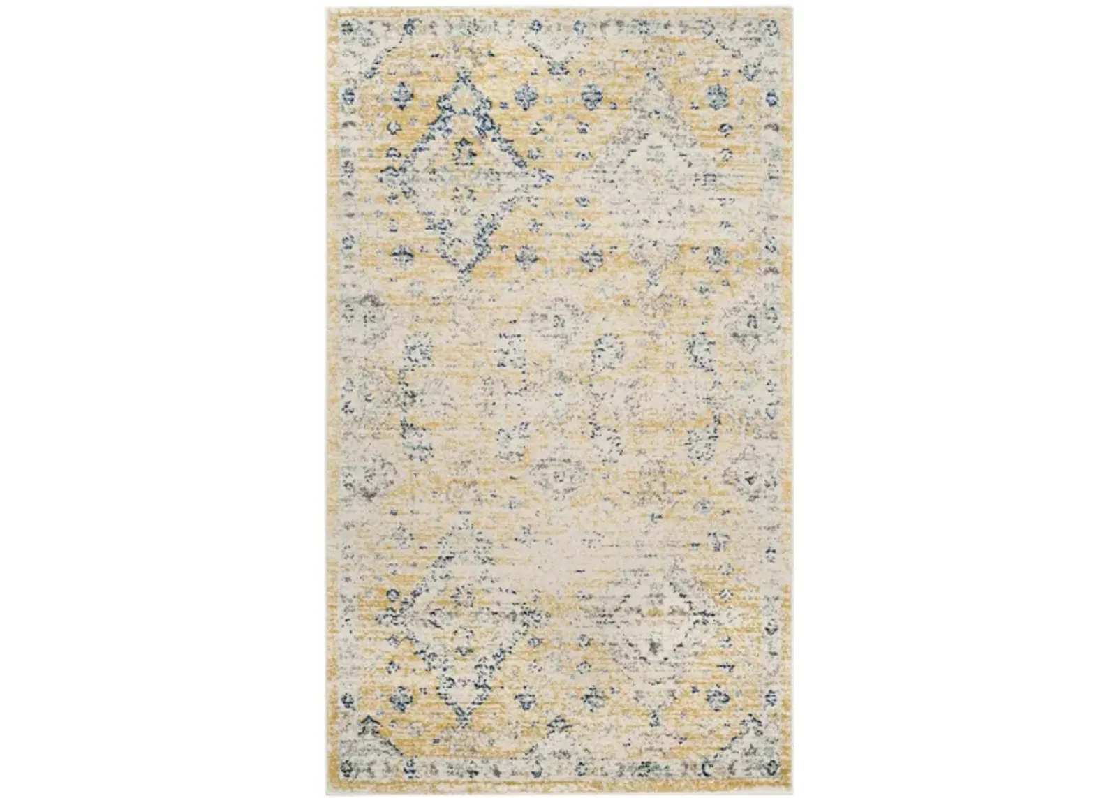 Evoke Area Rug in Gold/Ivory by Safavieh