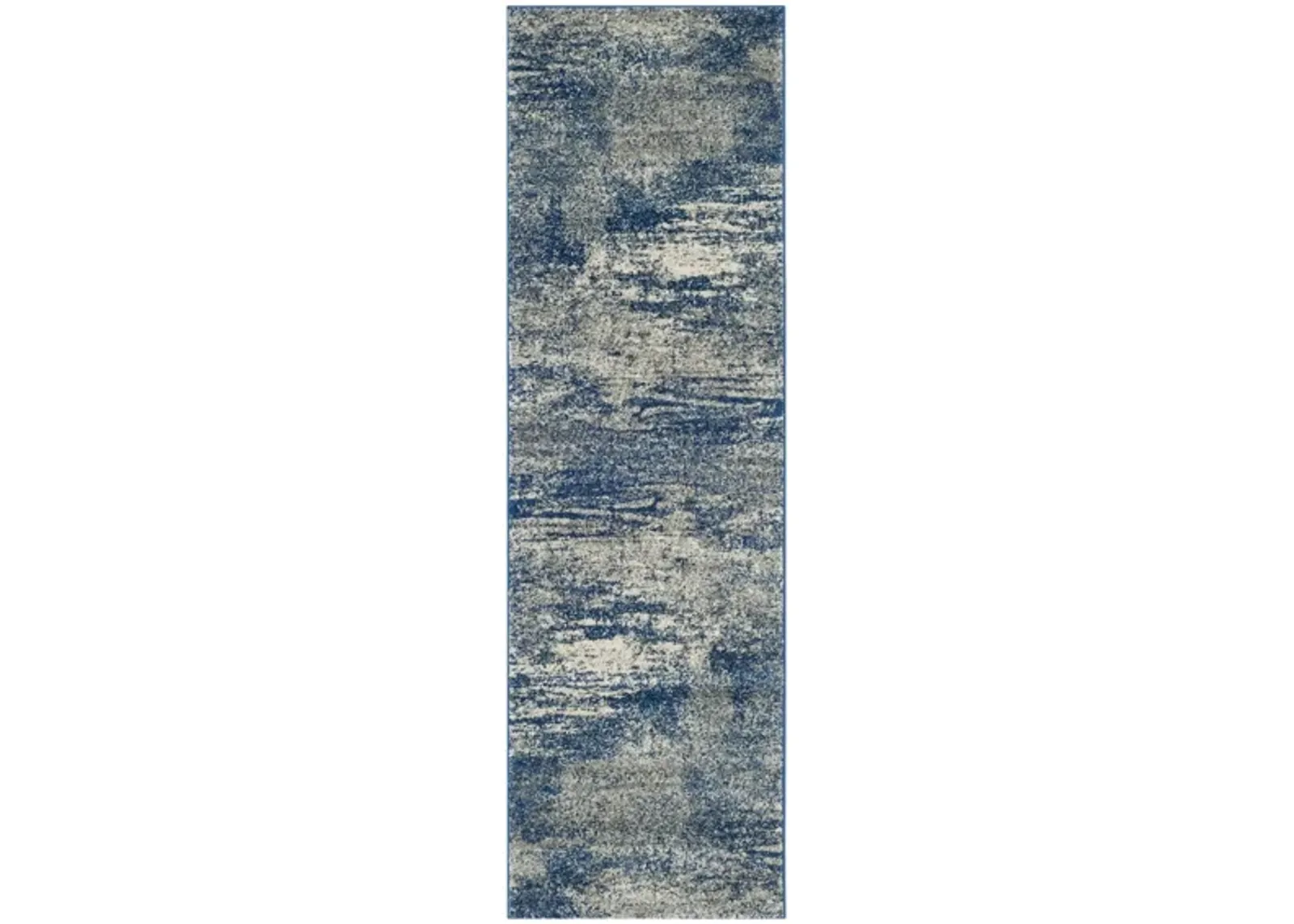 Evoke Runner Rug in Navy/Ivory by Safavieh