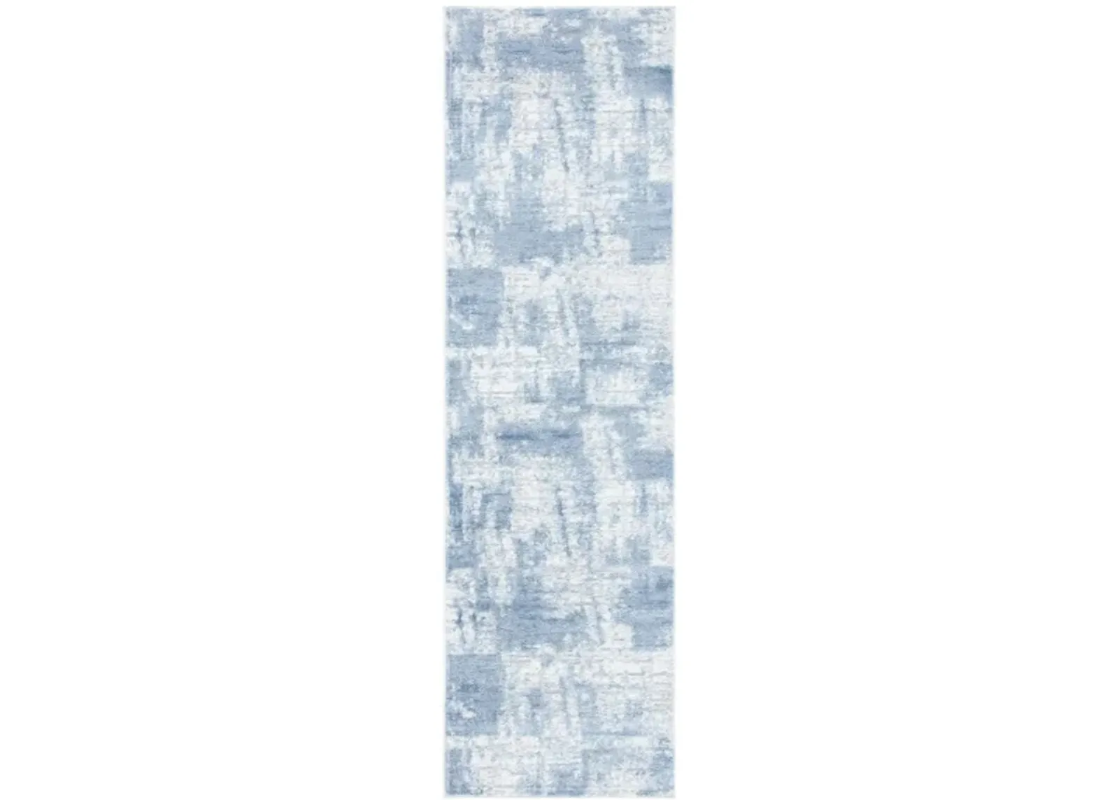 Amelia Runner Rug in Ivory / Blue by Safavieh