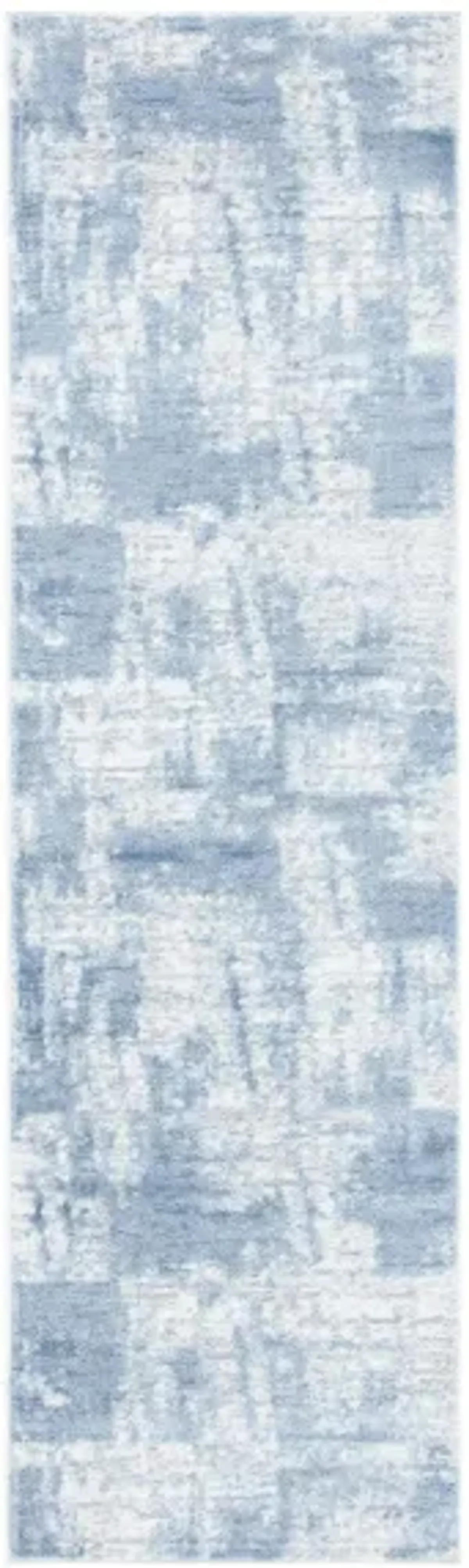 Amelia Runner Rug in Ivory / Blue by Safavieh