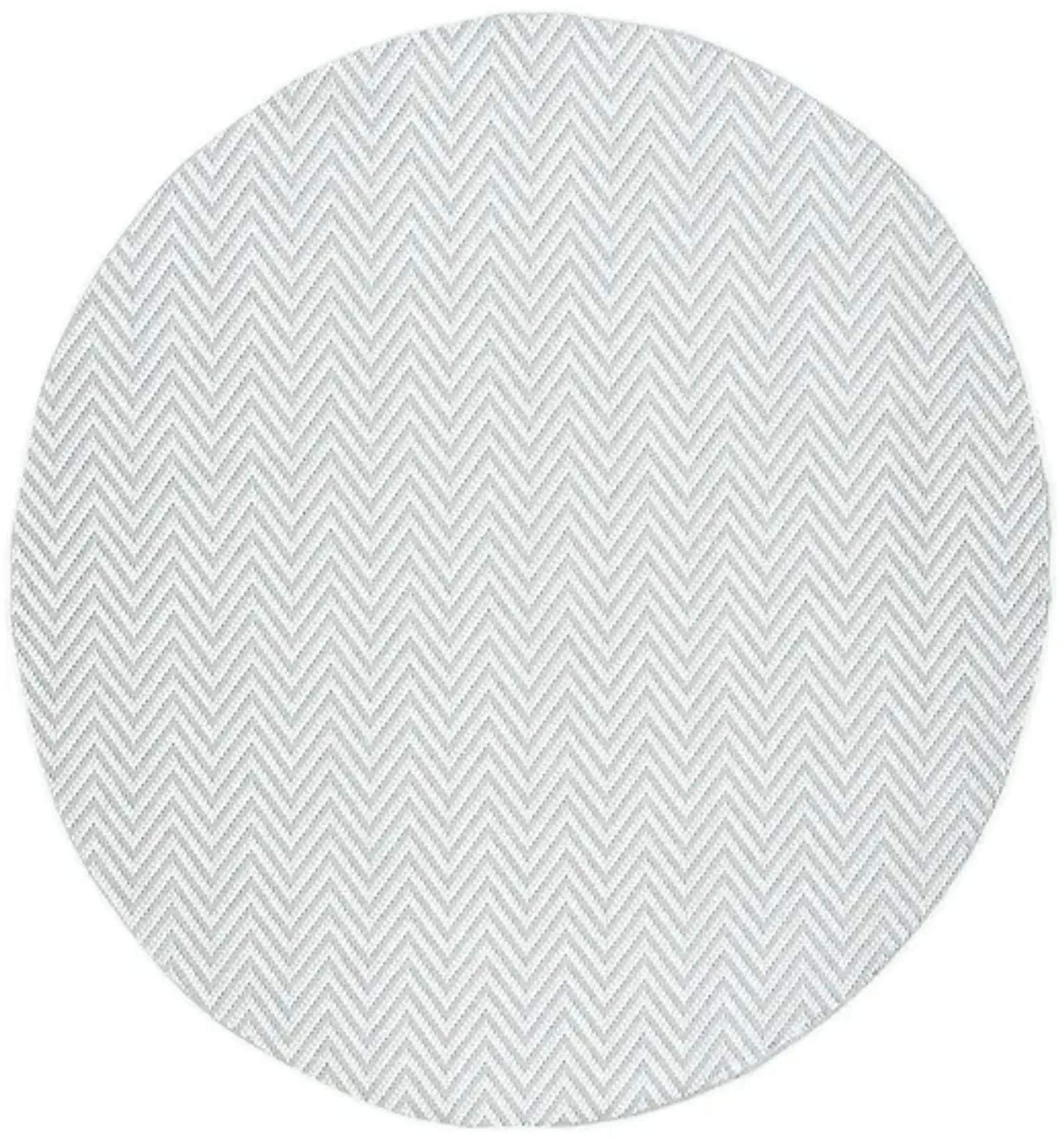 Bermuda Chevron Indoor/Outdoor Round Area Rug