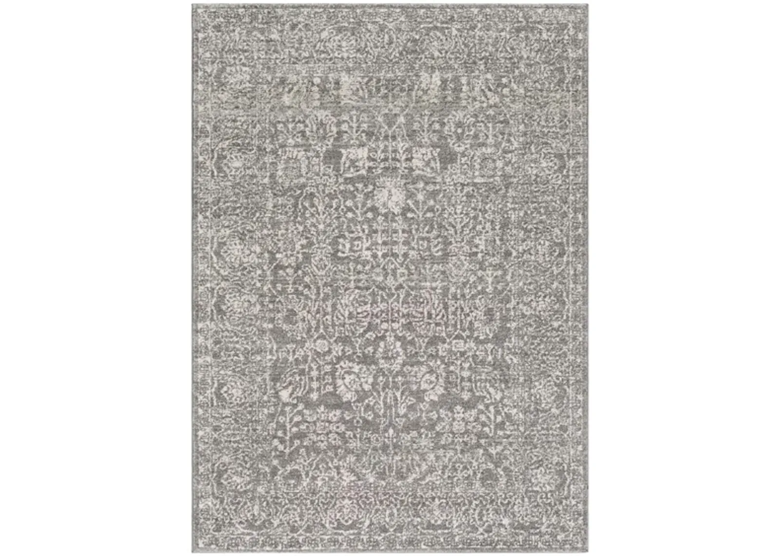 Harput Area Rug in Charcoal, Gray, Beige by Surya