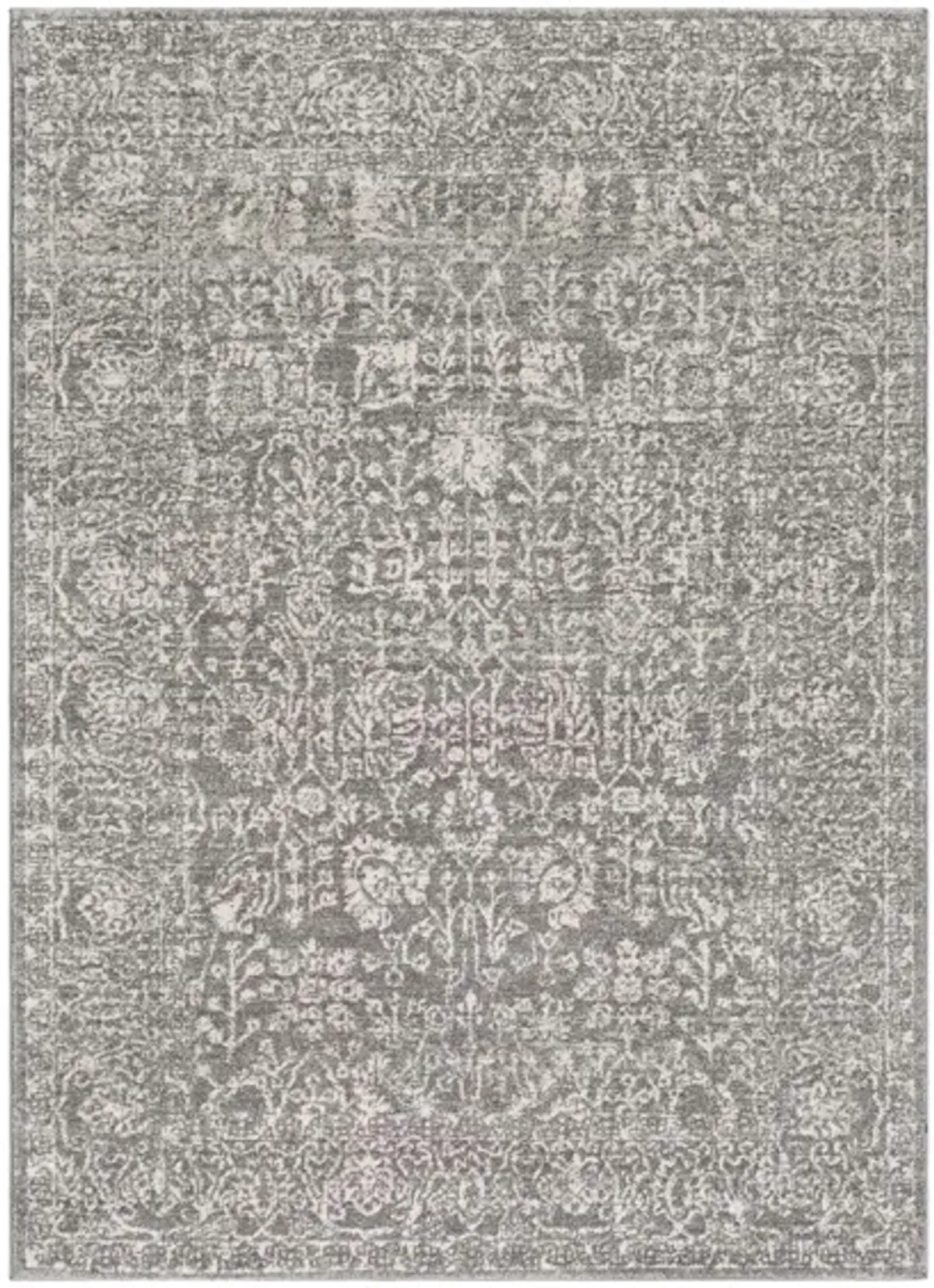 Harput Area Rug in Charcoal, Gray, Beige by Surya