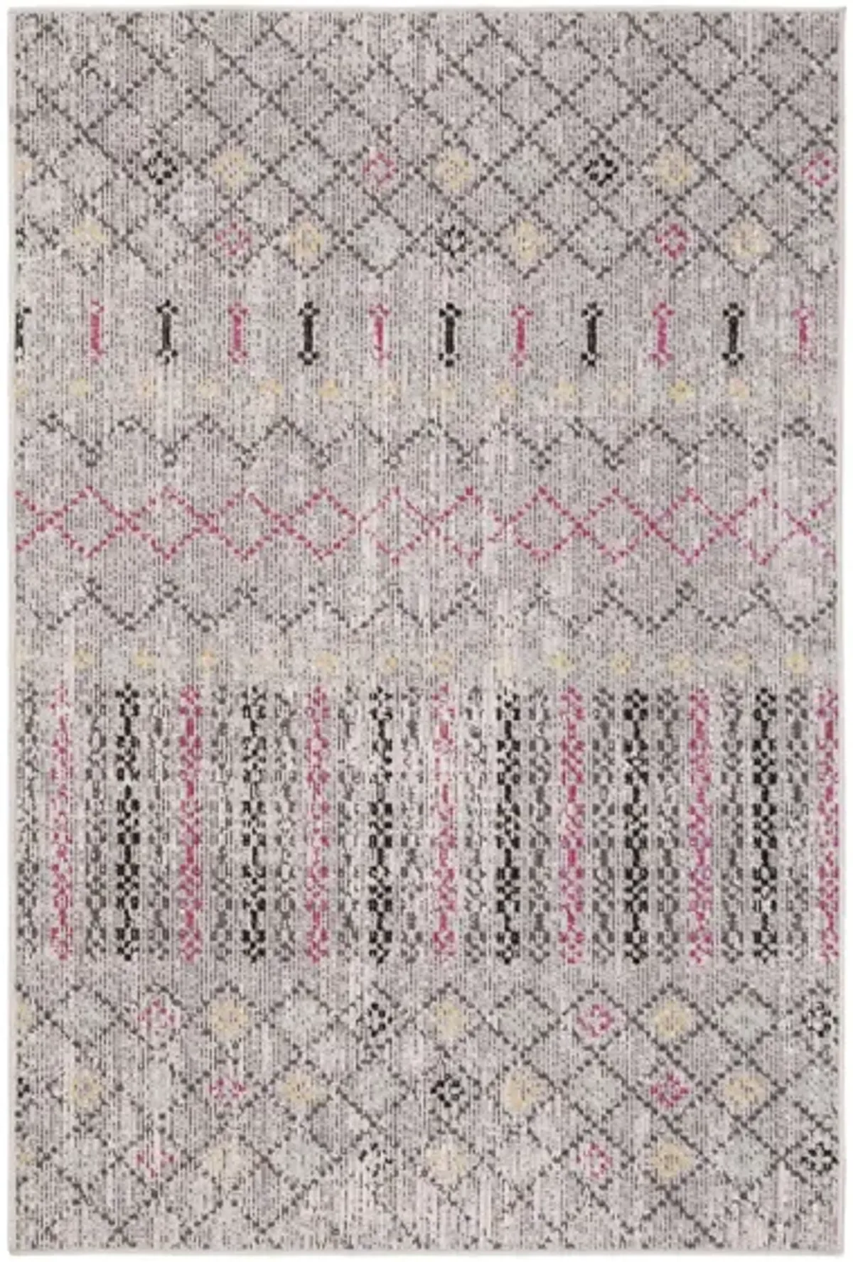 Montage I Area Rug in Gray & Multi by Safavieh