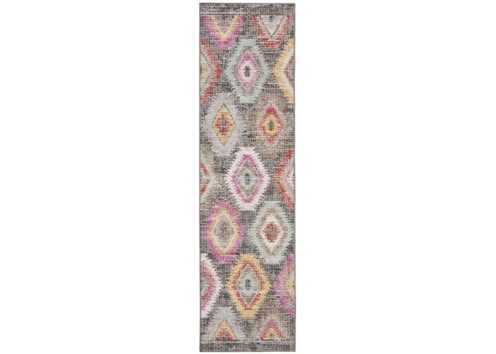 Montage II Area Rug in Gray & Multi by Safavieh