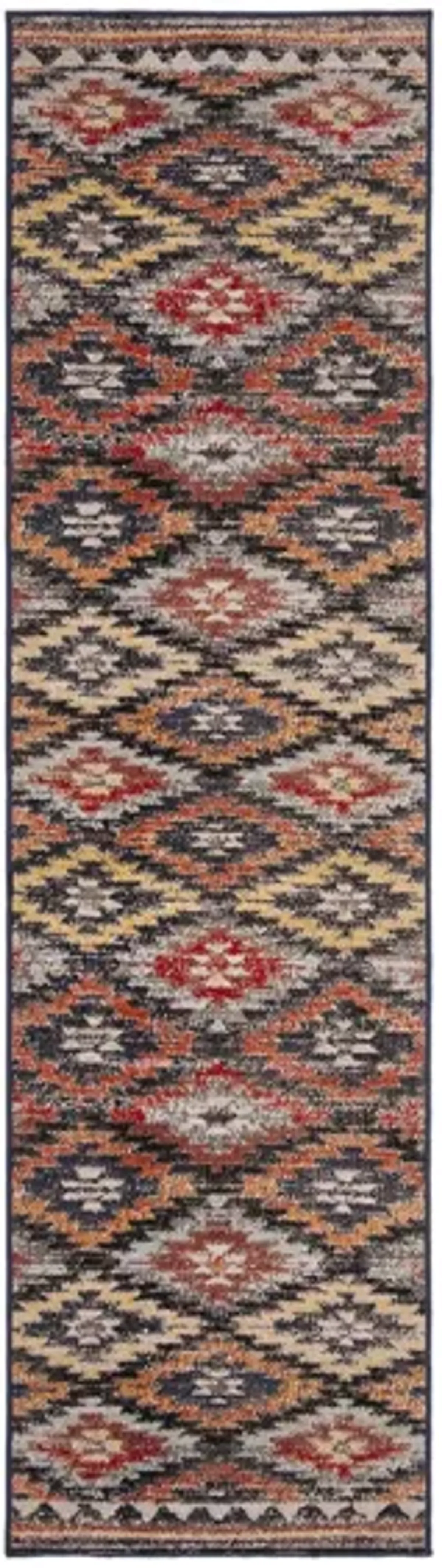 Montage II Area Rug in Rust & Multi by Safavieh