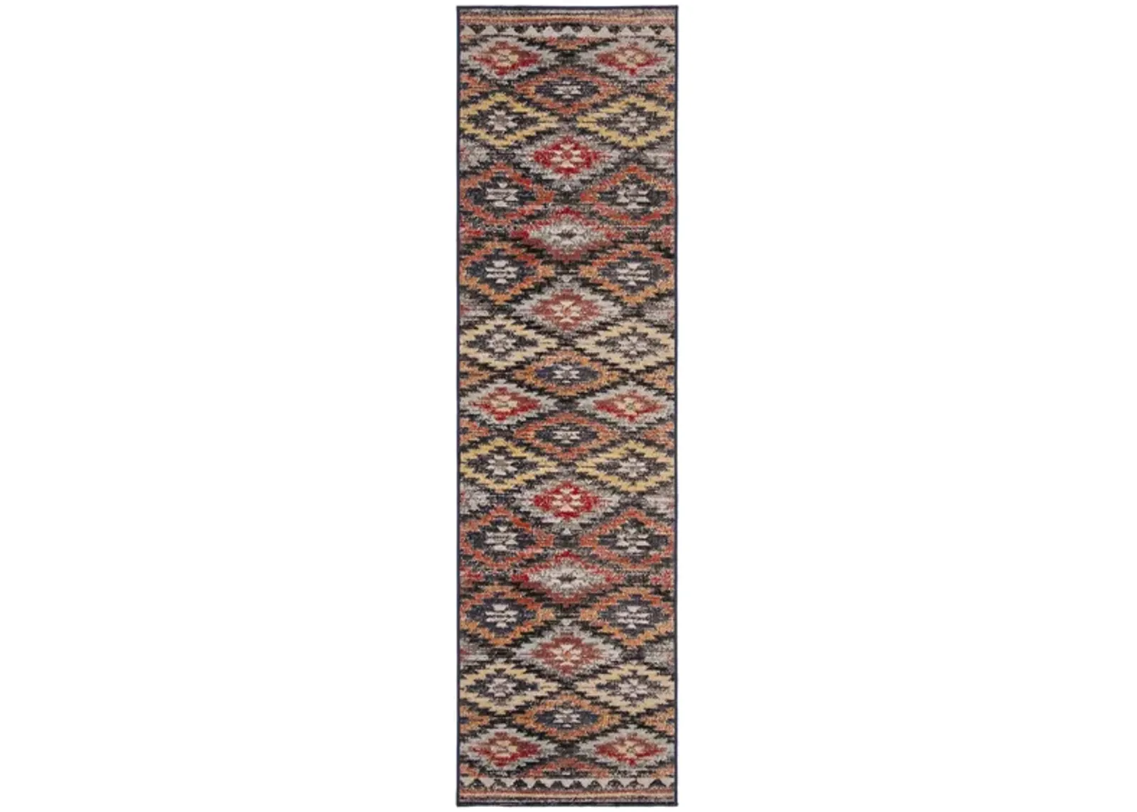 Montage II Area Rug in Rust & Multi by Safavieh