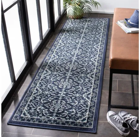 Montage III Area Rug in Navy & Ivory by Safavieh