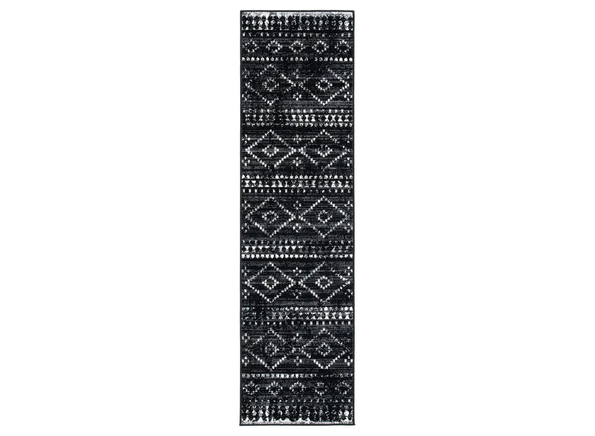 Montage III Area Rug in Gray & Black by Safavieh