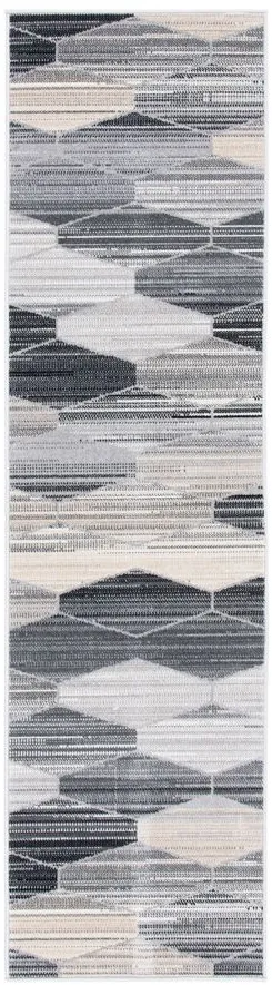 Montage III Area Rug in Gray & Dark Gray by Safavieh