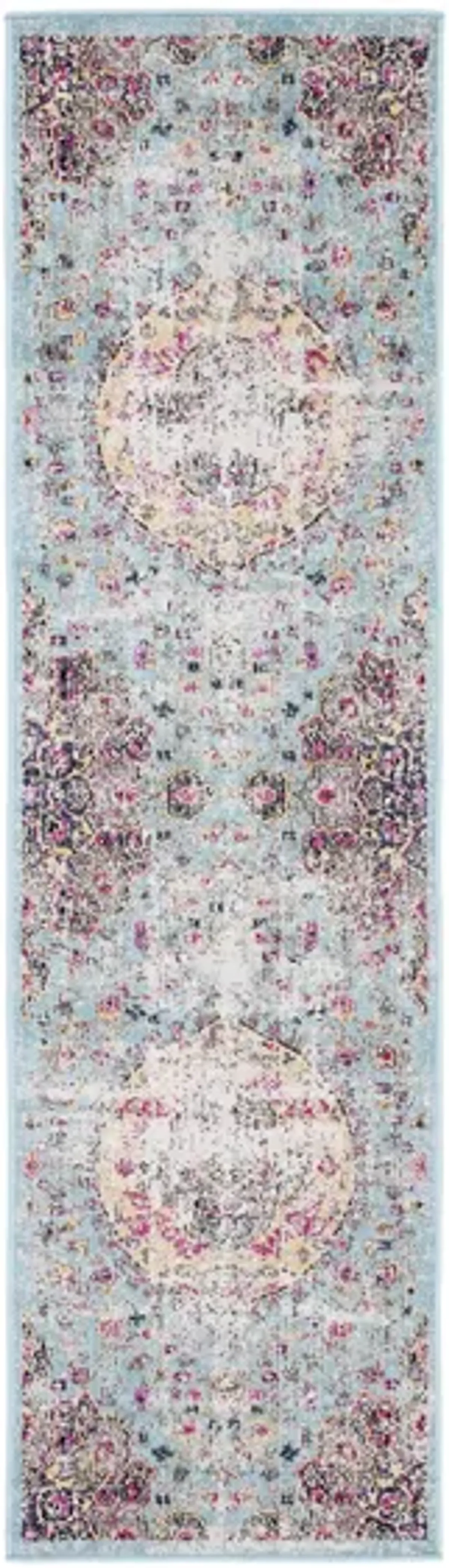 Montage IV Area Rug in Blue & Multi by Safavieh