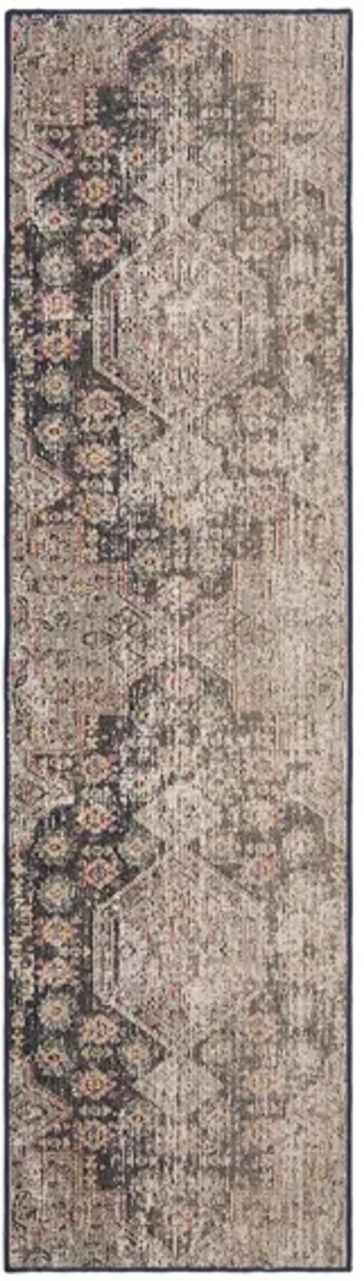 Montage IV Area Rug in Black & Multi by Safavieh