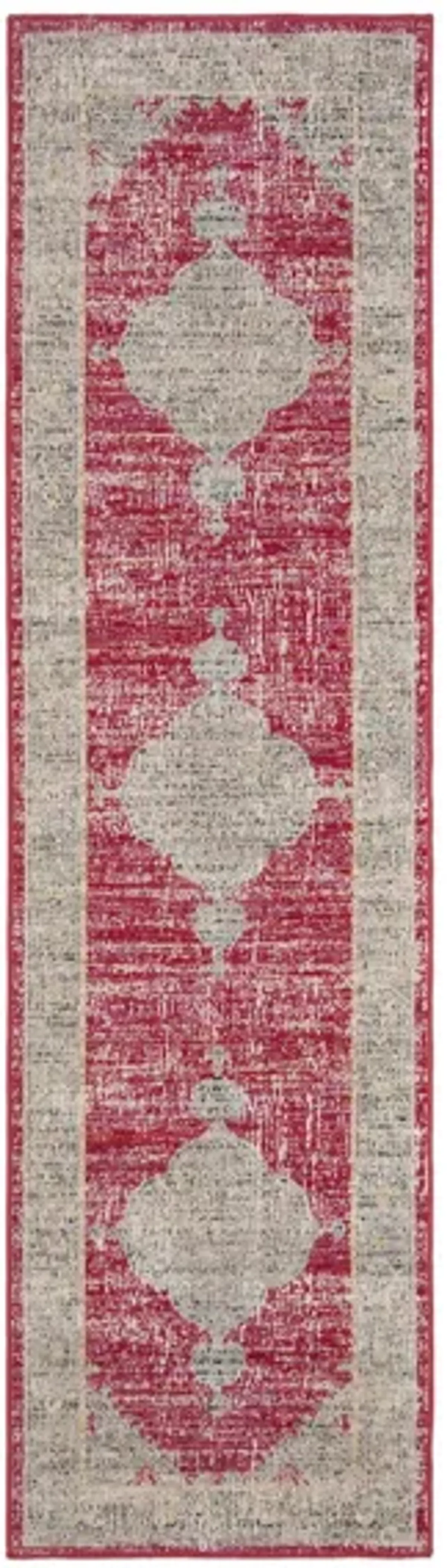 Montage IV Area Rug in Rose & Gray by Safavieh