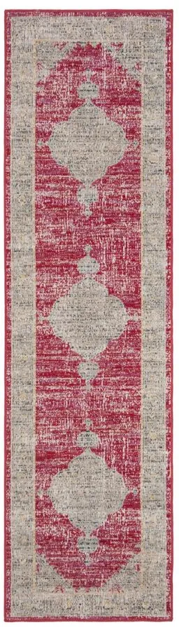 Montage IV Area Rug in Rose & Gray by Safavieh