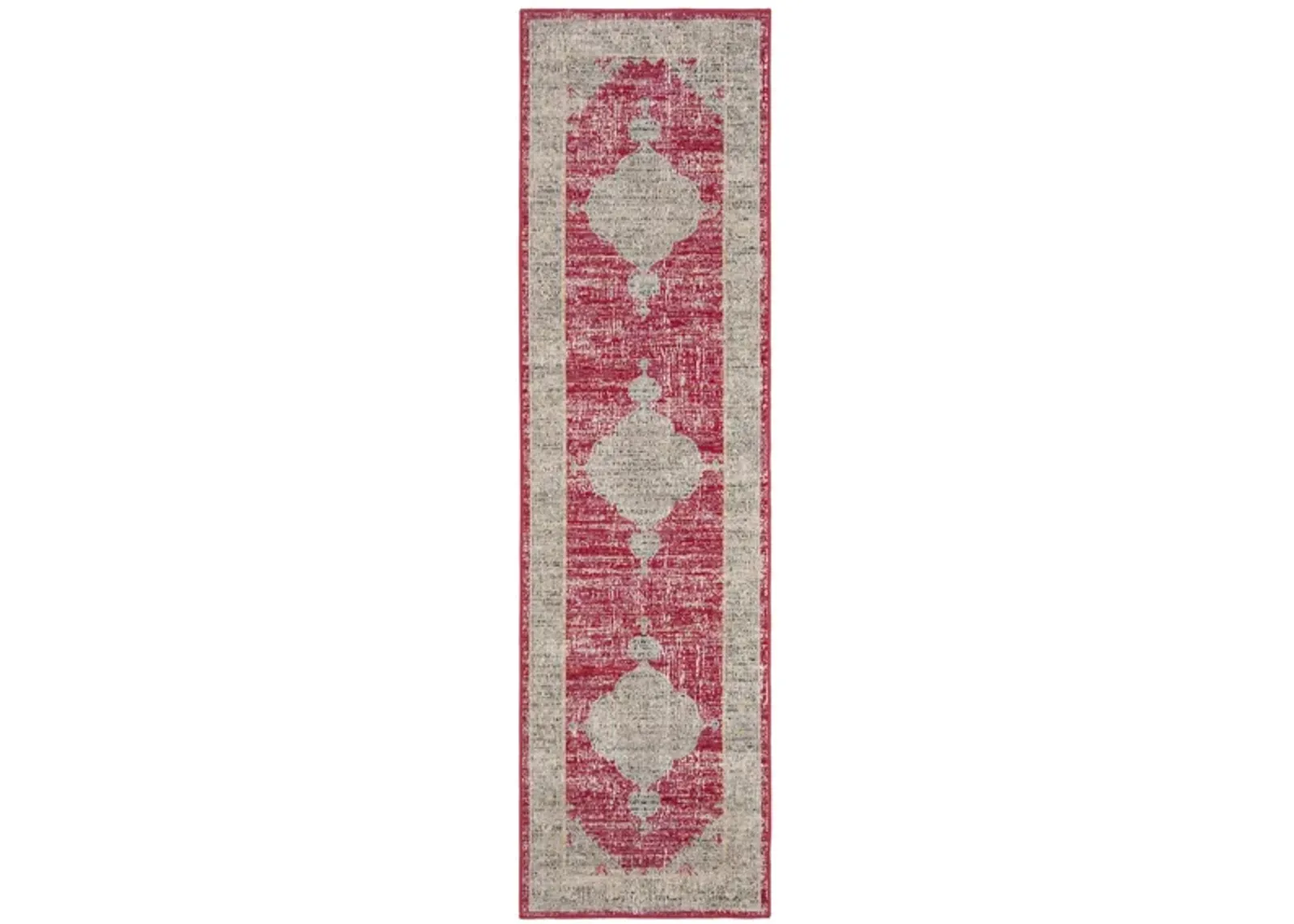 Montage IV Area Rug in Rose & Gray by Safavieh