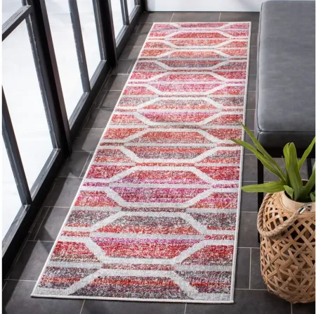 Montage IV Area Rug in Red & Ivory by Safavieh