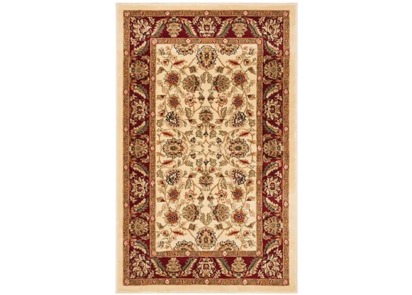 Bolton Area Rug in Ivory / Red by Safavieh