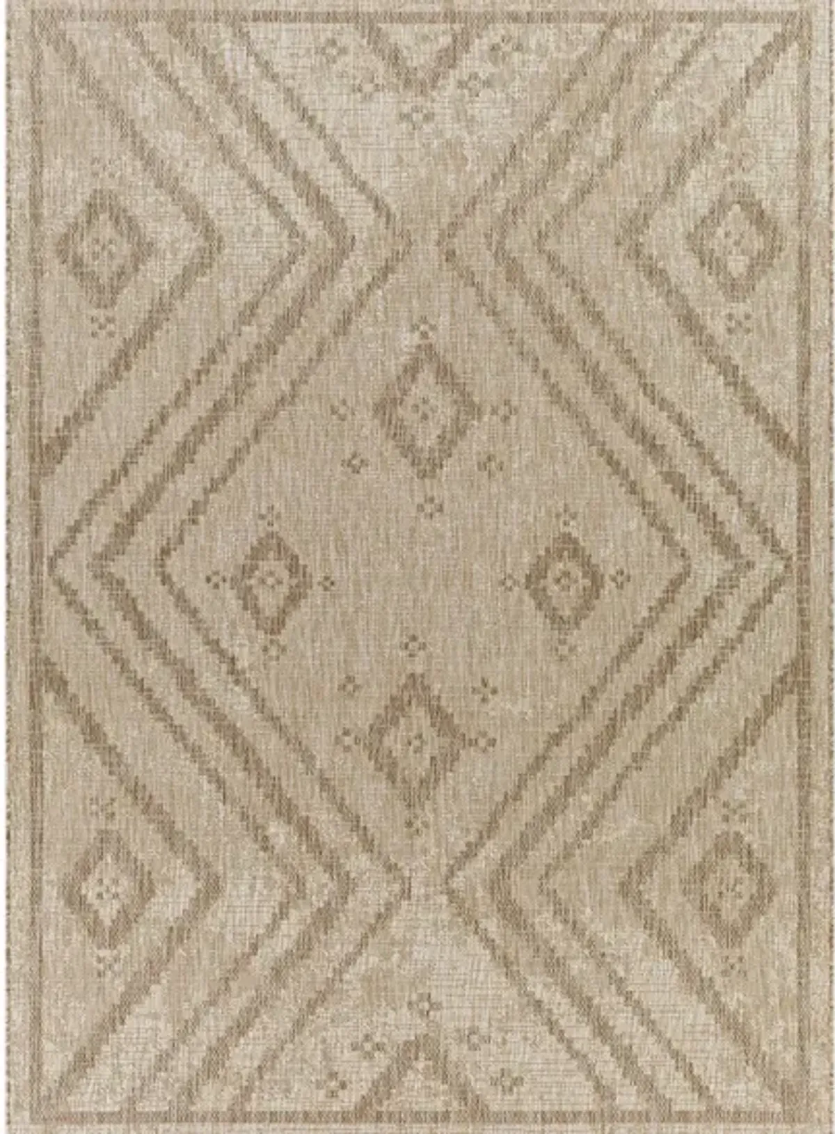 Tuareg Area Rug in Khaki, Taupe, Sage, Grey, Light Grey, Camel, Brick, Medium Grey, Tan, Dark Red by Surya