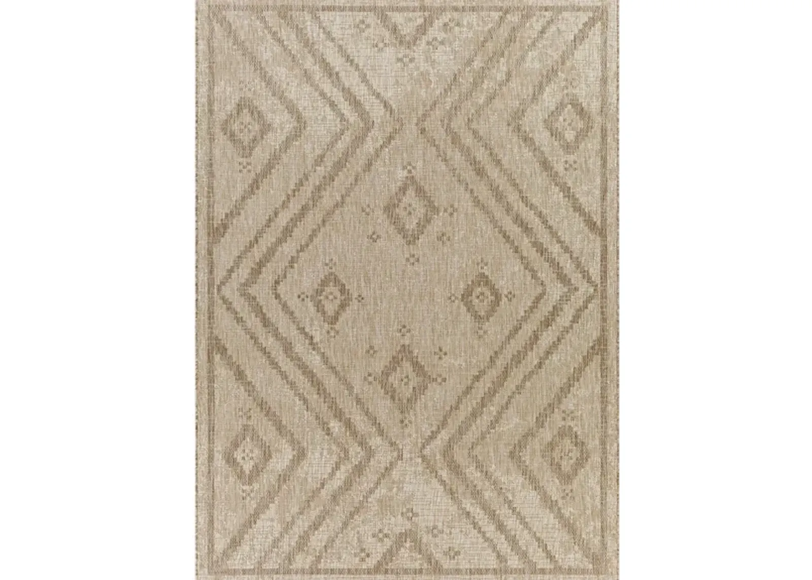 Tuareg Area Rug in Khaki, Taupe, Sage, Grey, Light Grey, Camel, Brick, Medium Grey, Tan, Dark Red by Surya