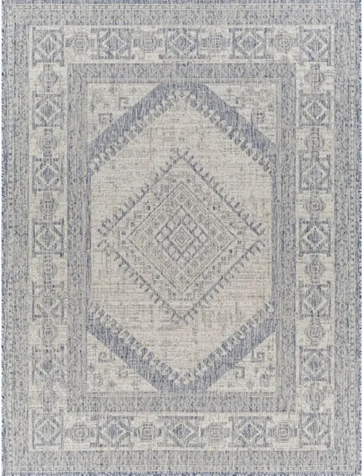 Tuareg Area Rug in Blue, Gray, Denim Blue by Surya