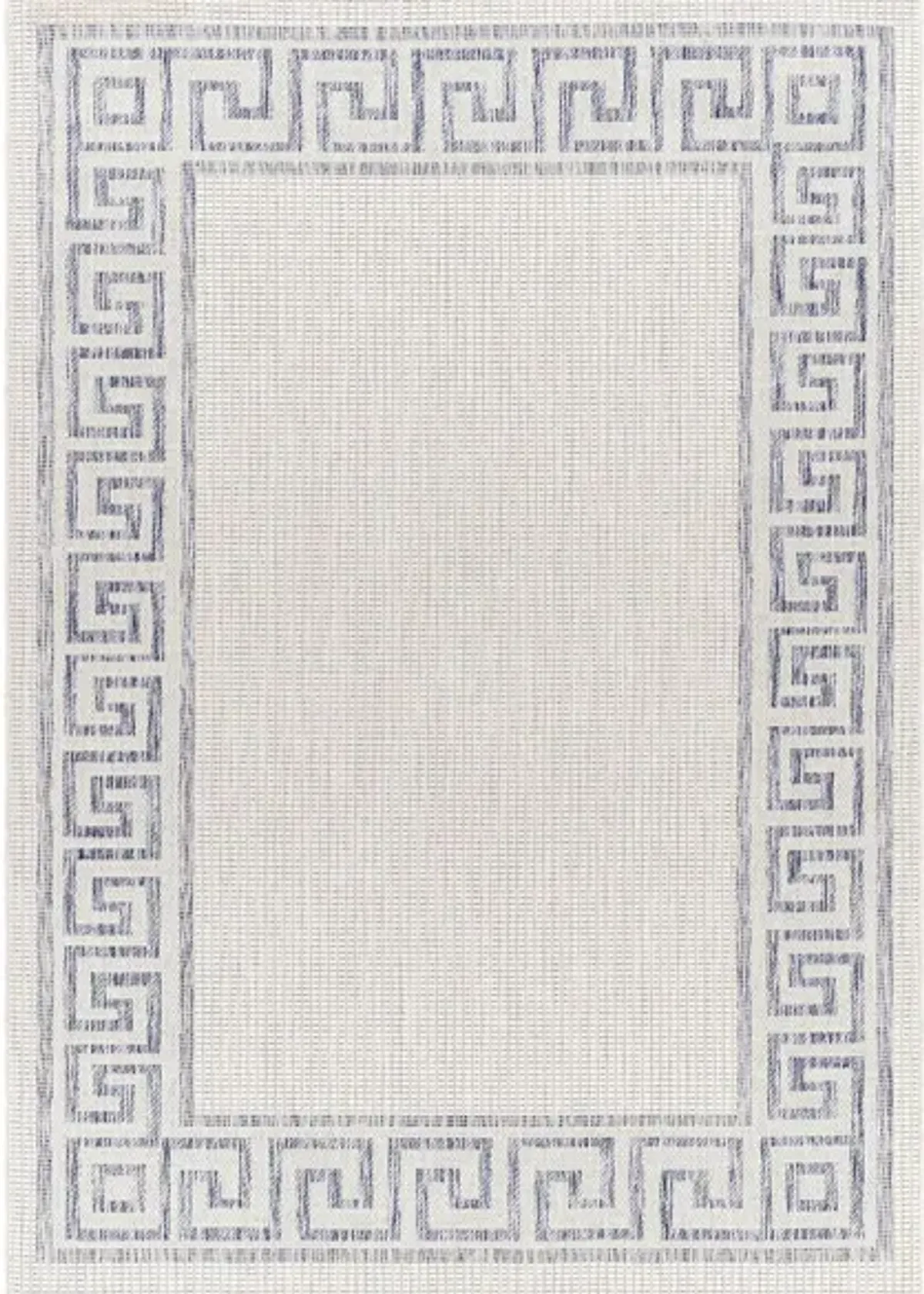 Tuareg Area Rug in Cream, Denim Blue by Surya