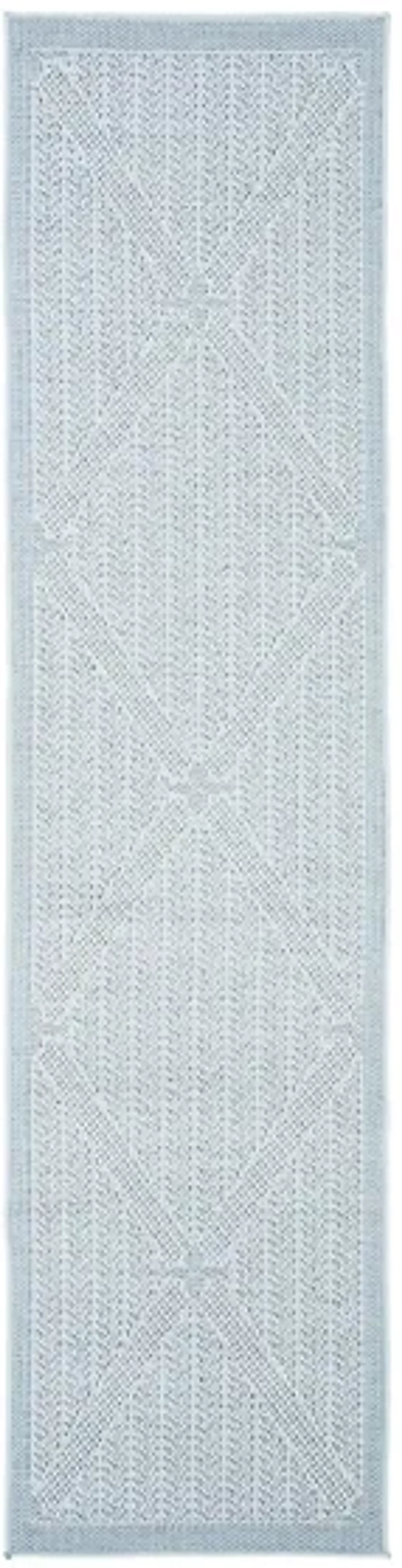 Bermuda Wide Diamond Indoor/Outdoor Runner Rug