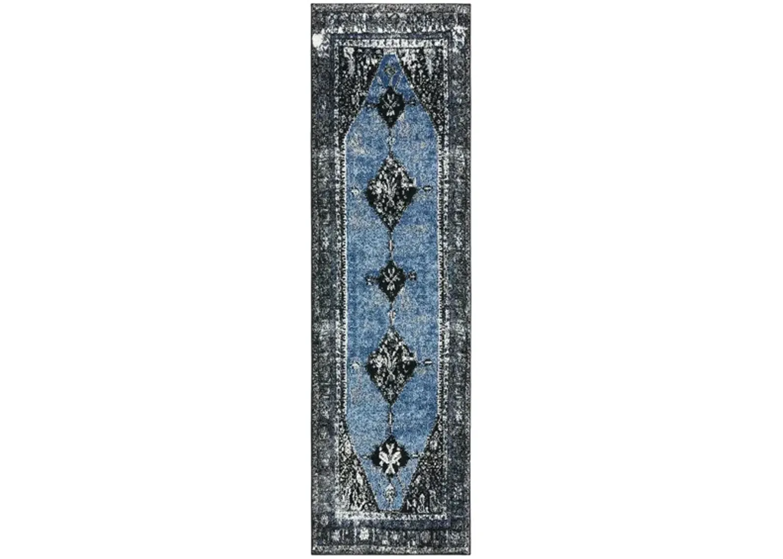 Vintage Hamadan I Area Rug in Blue & Grey by Safavieh