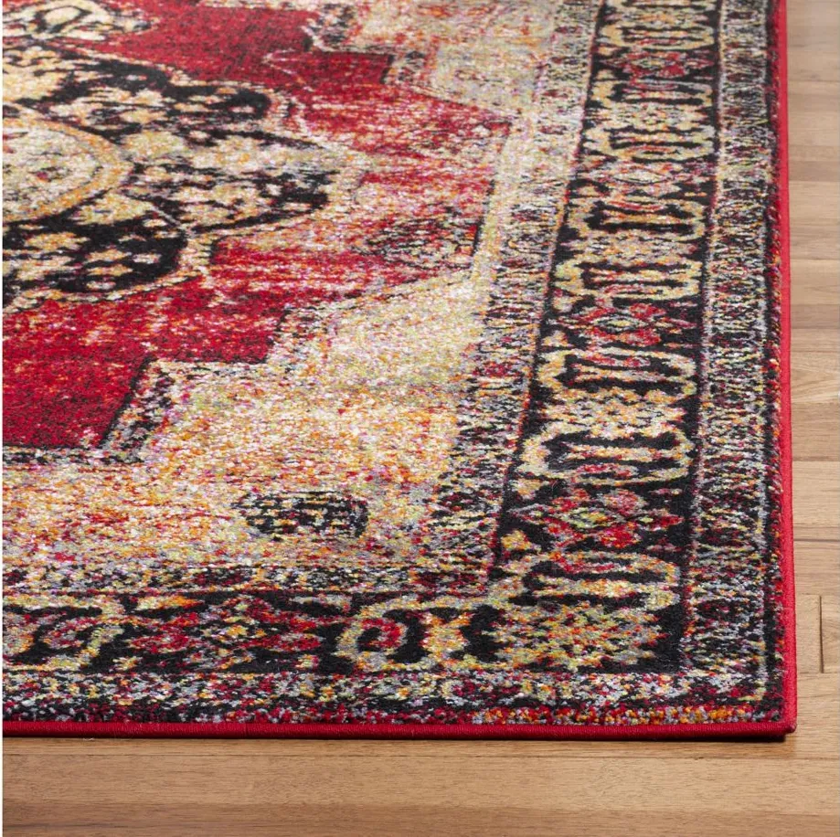 Vintage Hamadan I Area Rug in Red by Safavieh