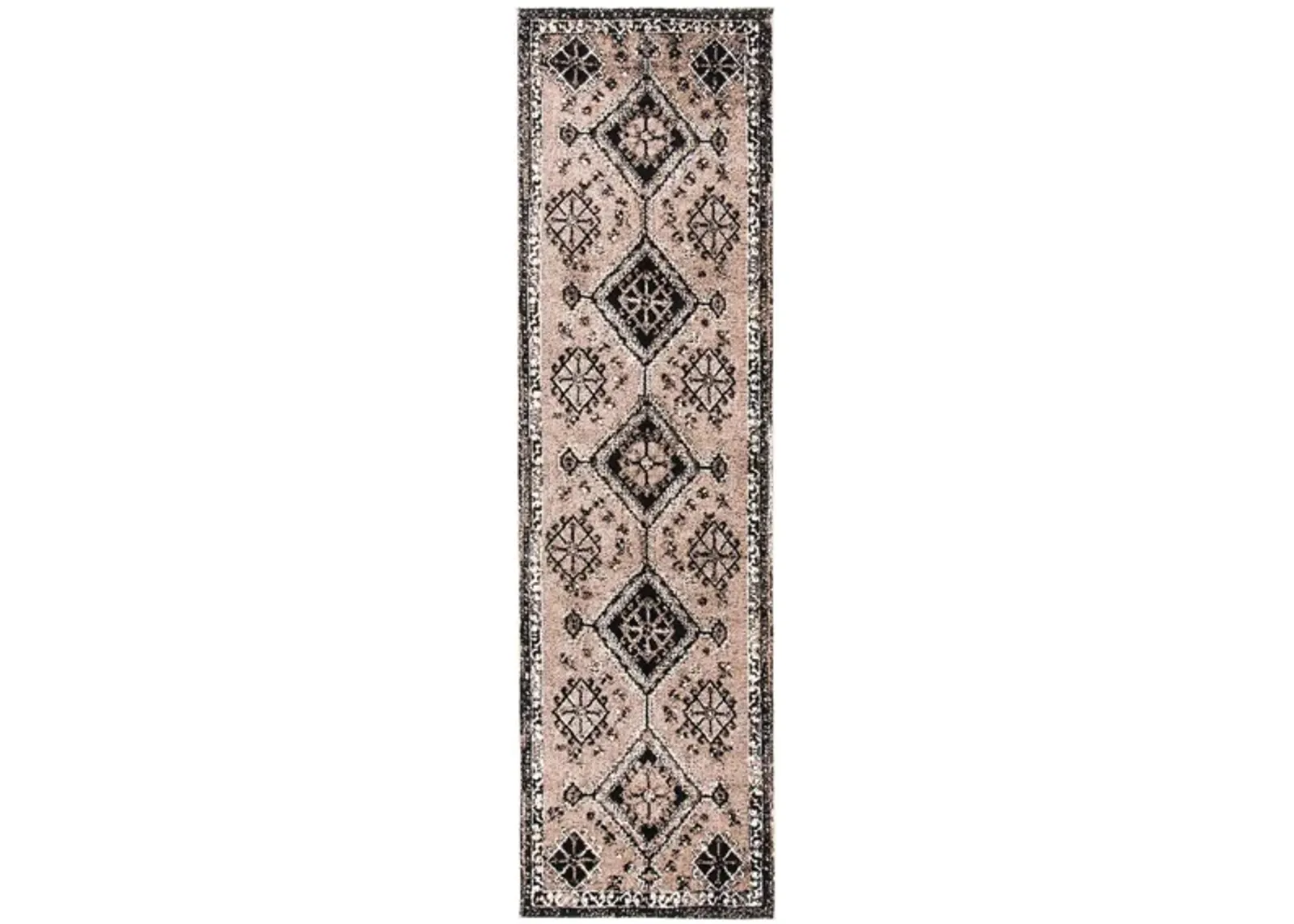 Vintage Hamadan IV Area Rug in Brown & Black by Safavieh