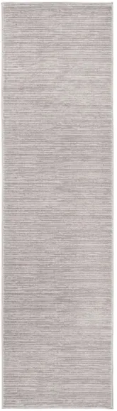 Hoechlin Runner Rug in Silver by Safavieh