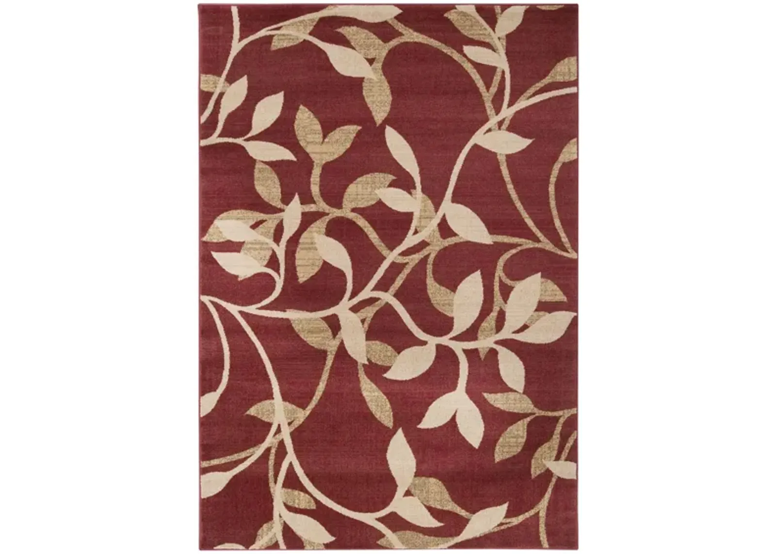 Riley Area Rug in Tan, Dark Brown, Beige, Khaki, Dark Red by Surya