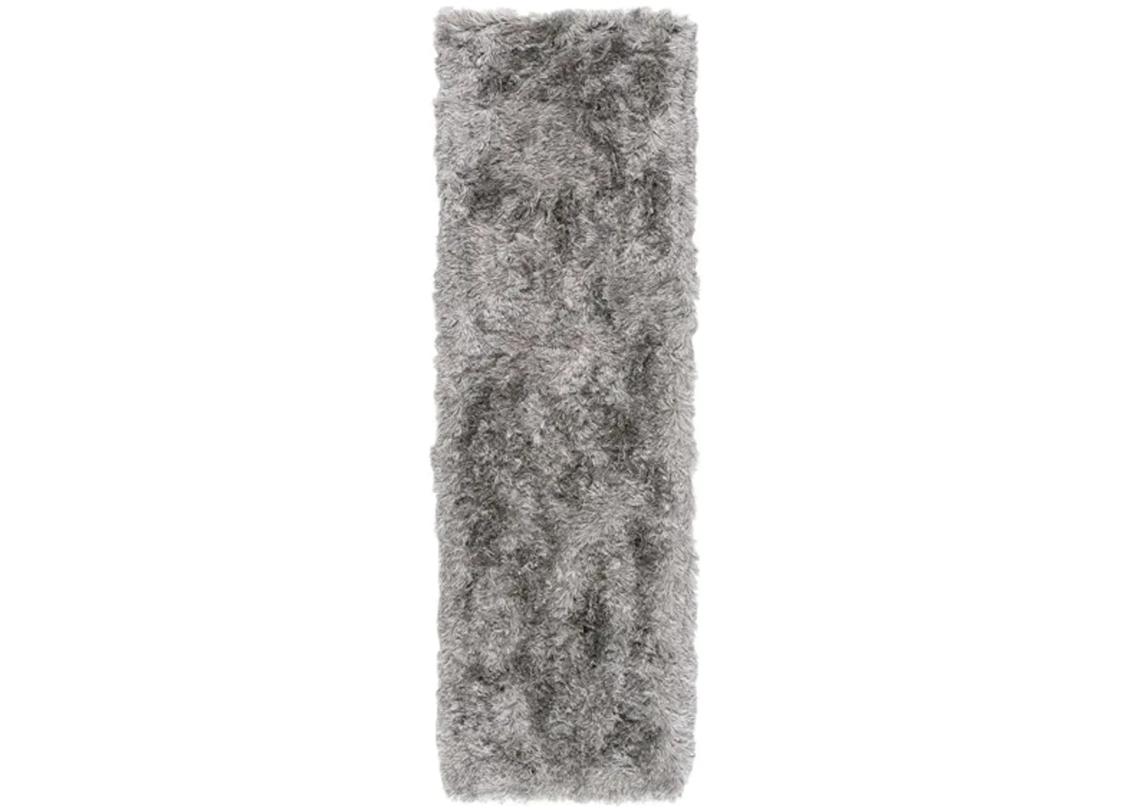 Paris Shag Runner Rug in Silver by Safavieh