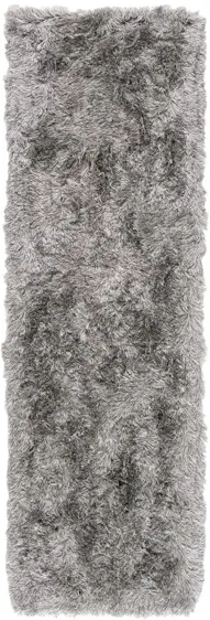 Paris Shag Runner Rug in Silver by Safavieh