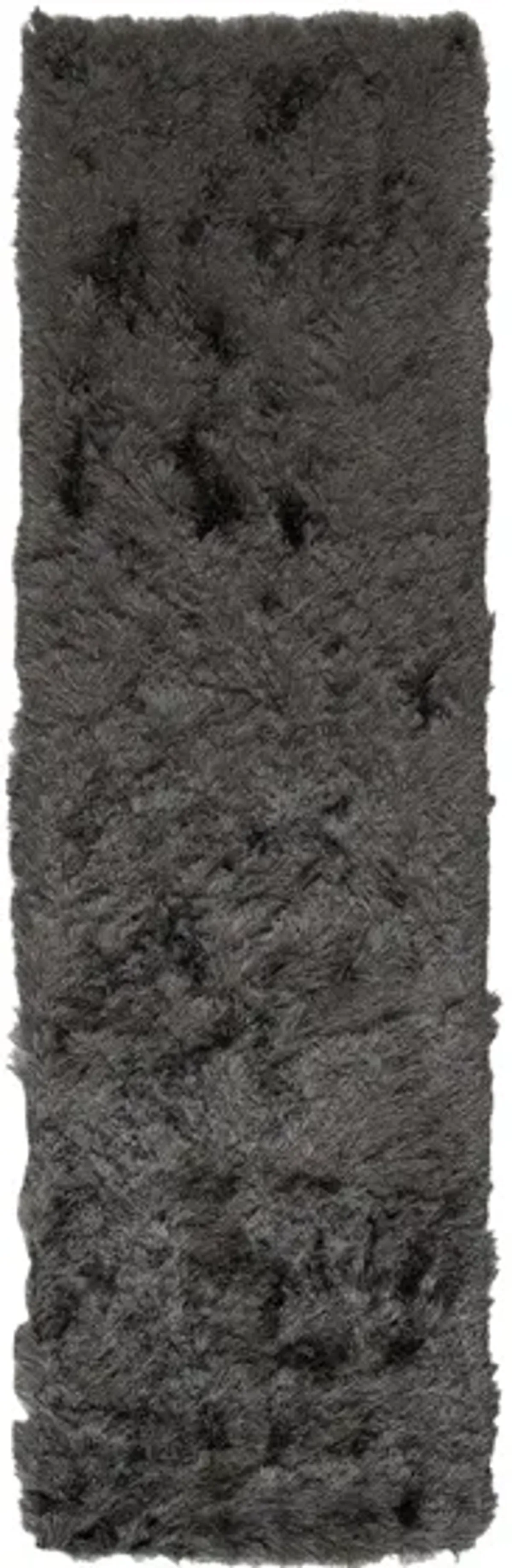 Paris Shag Runner Rug in Titanium by Safavieh