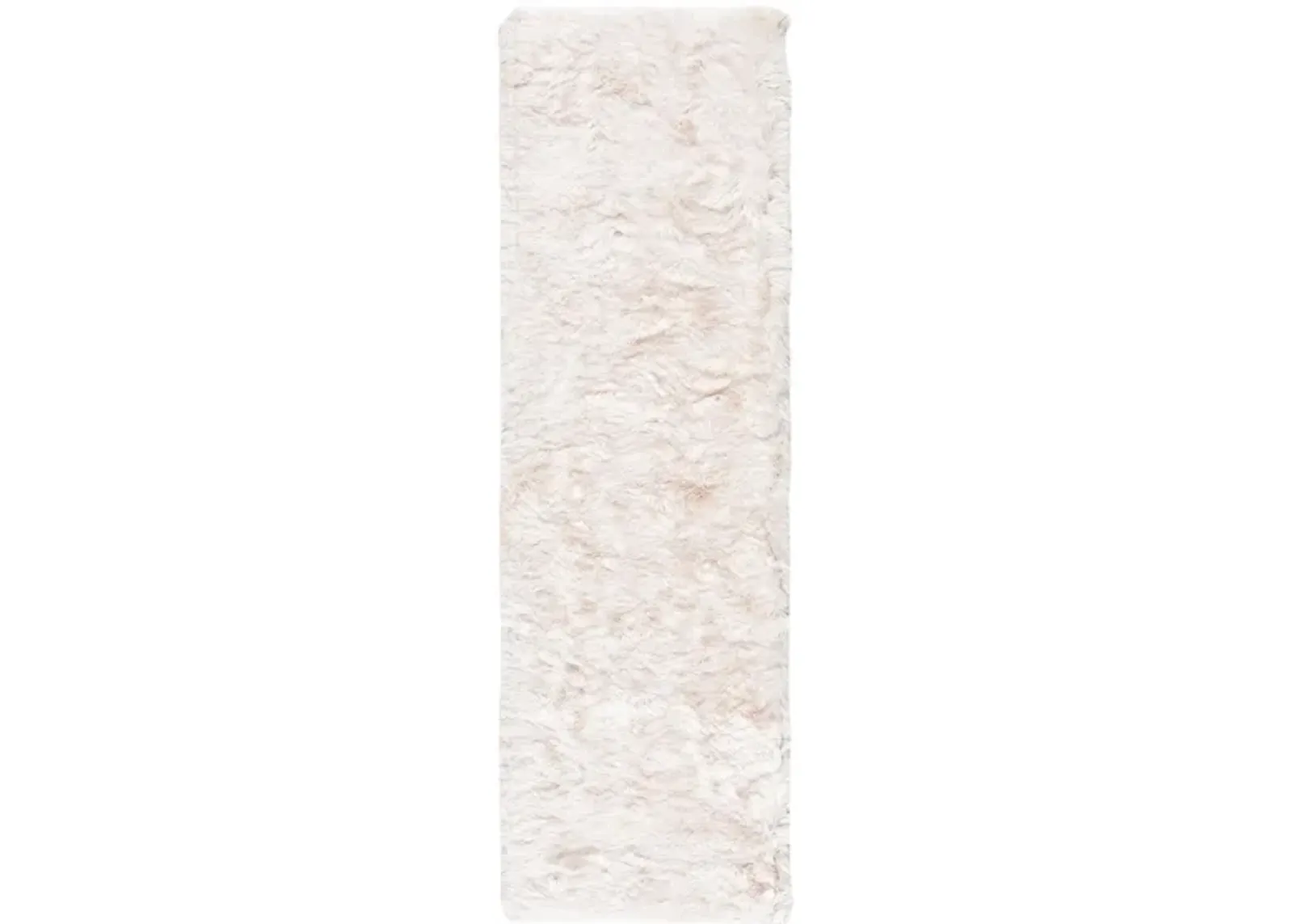 Paris Shag Runner Rug in Ivory by Safavieh