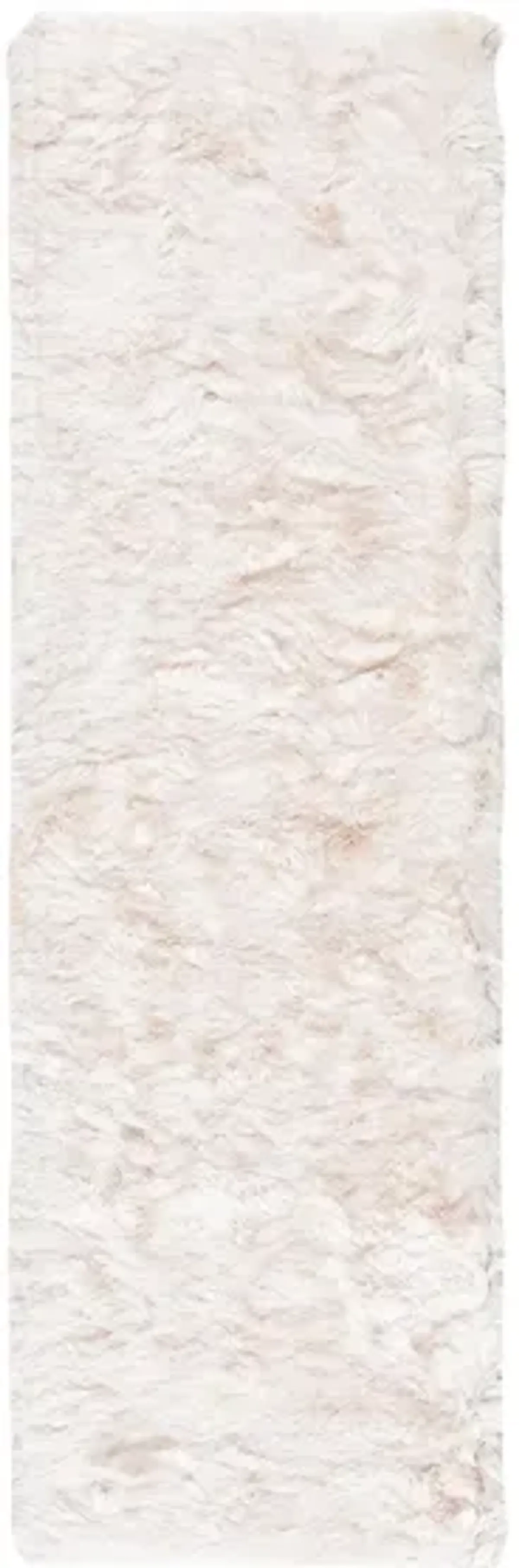 Paris Shag Runner Rug in Ivory by Safavieh