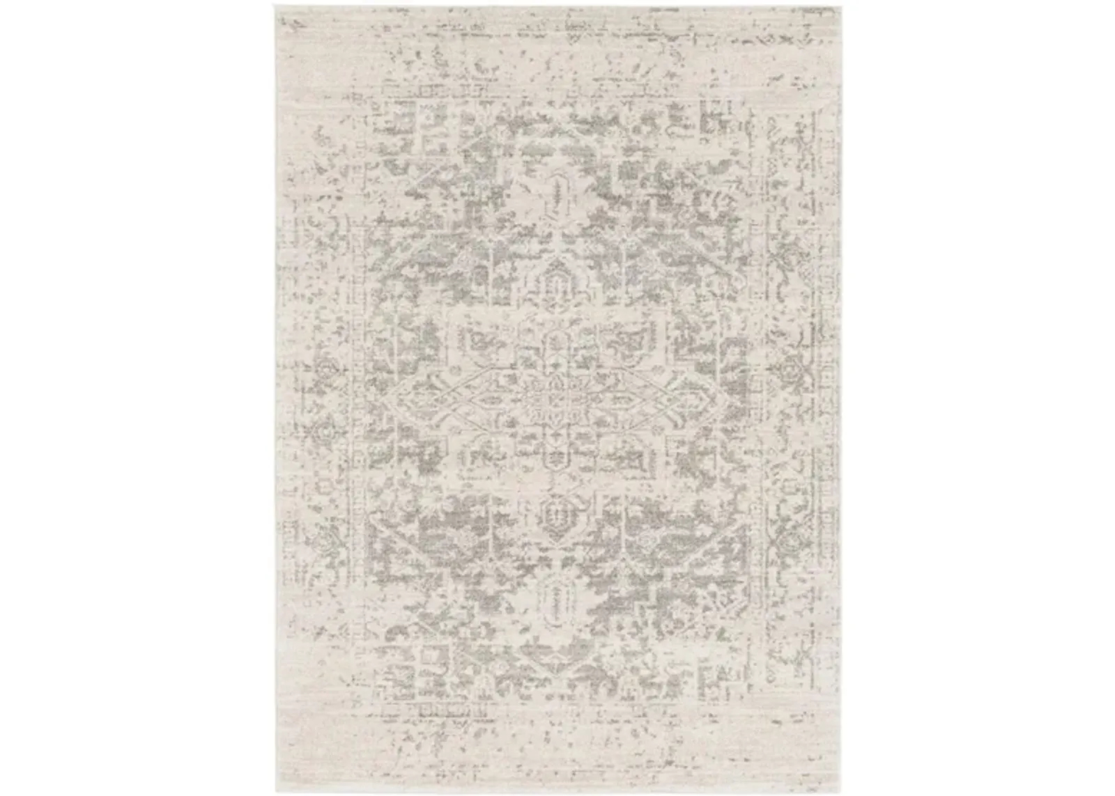 Harput Area Rug in Charcoal, Gray, Beige by Surya