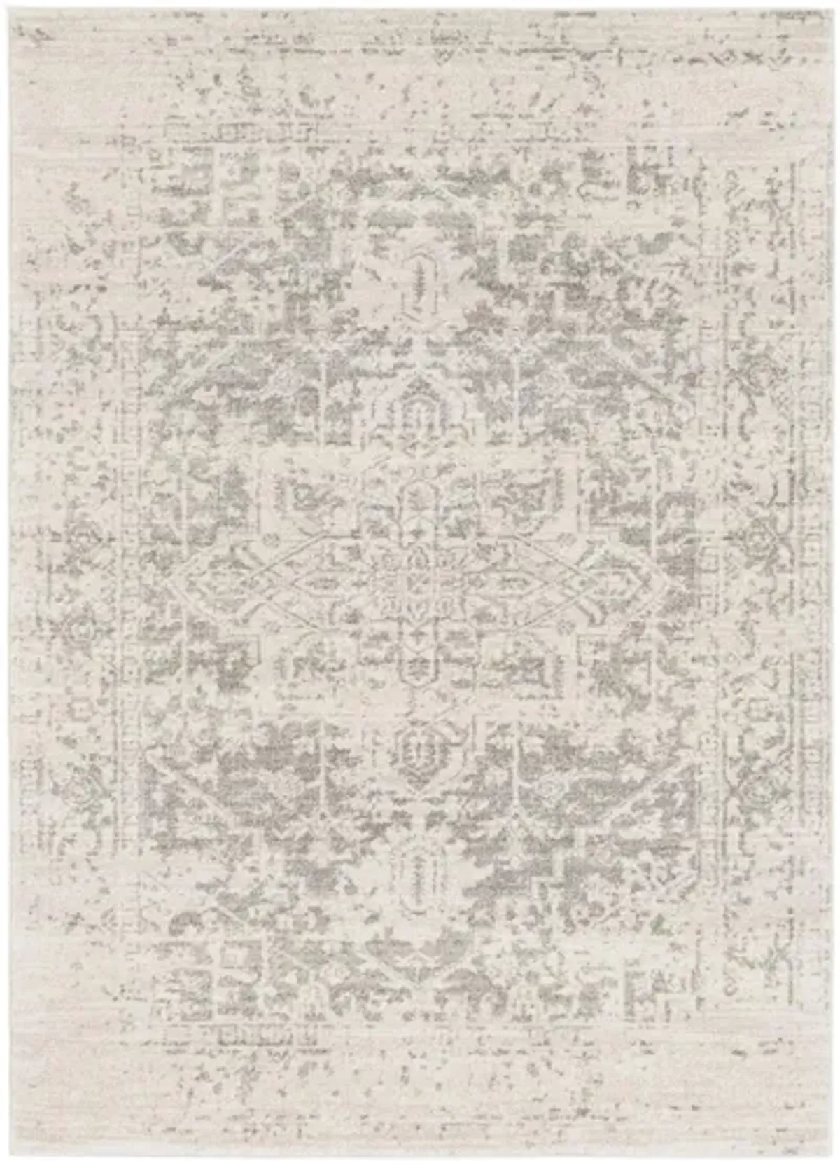 Harput Area Rug in Charcoal, Gray, Beige by Surya