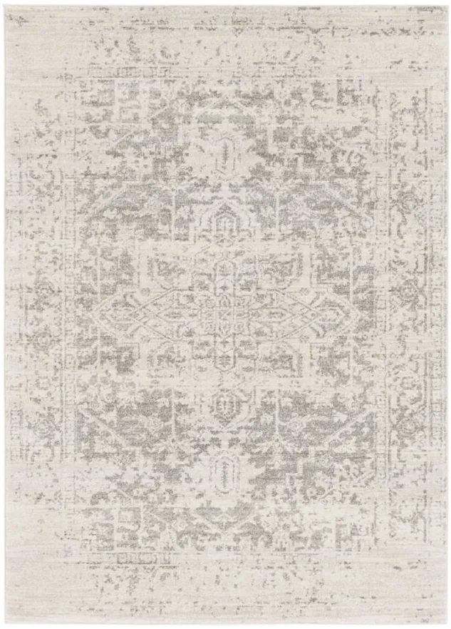 Harput Area Rug in Charcoal, Gray, Beige by Surya