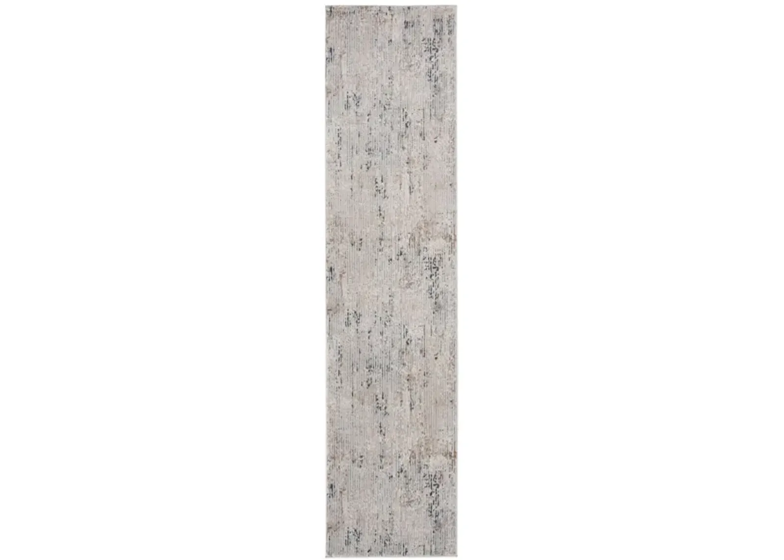 Invista Runner Rug in Cream/Charcoal by Safavieh