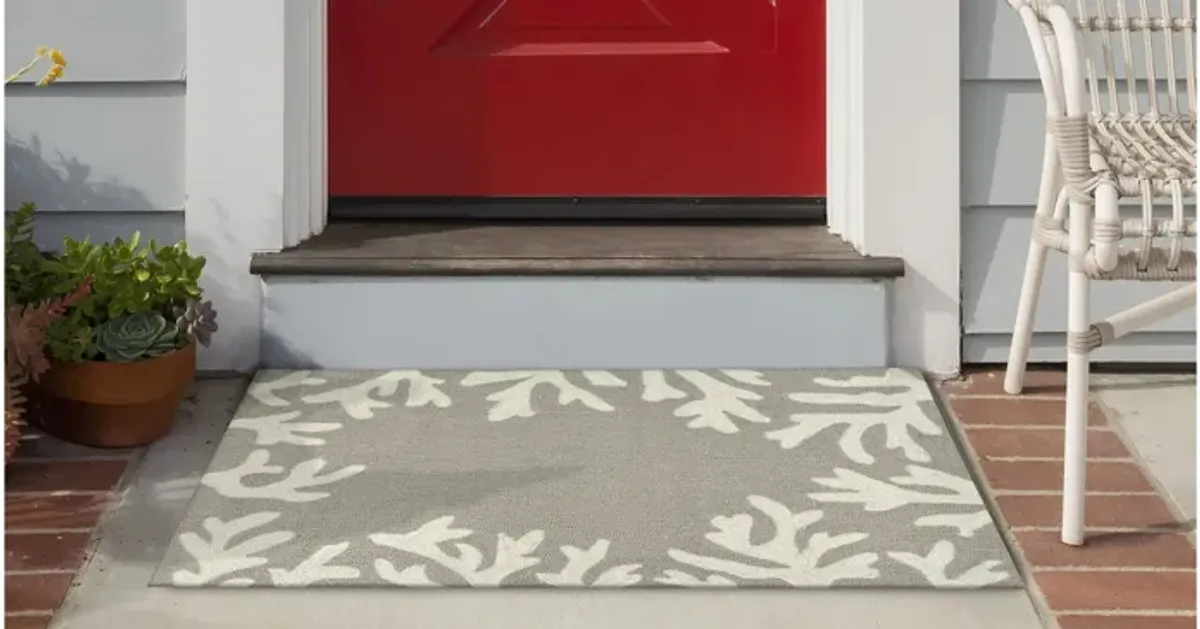 Coral Indoor/Outdoor Area Rug