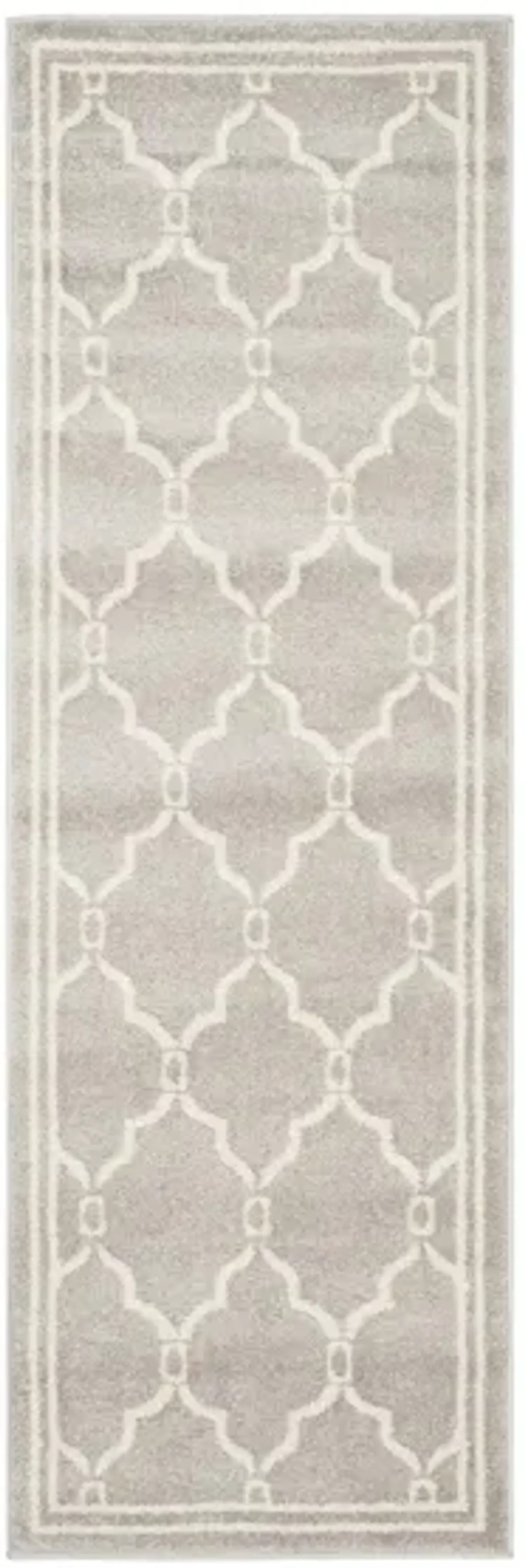 Amherst Runner Rug in Light Gray/Ivory by Safavieh